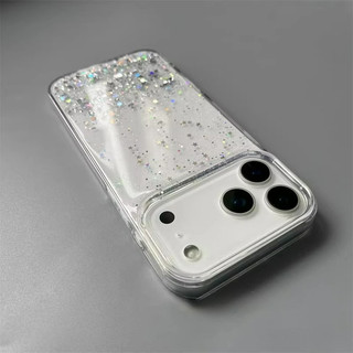 แฟชั่นElegant Shining Sequins SoftสําหรับIPhone 17 Pro Max Air 16 15 14 13 12 Pro MaxกันกระแทกกันชนClearป้องกันฝาครอบ