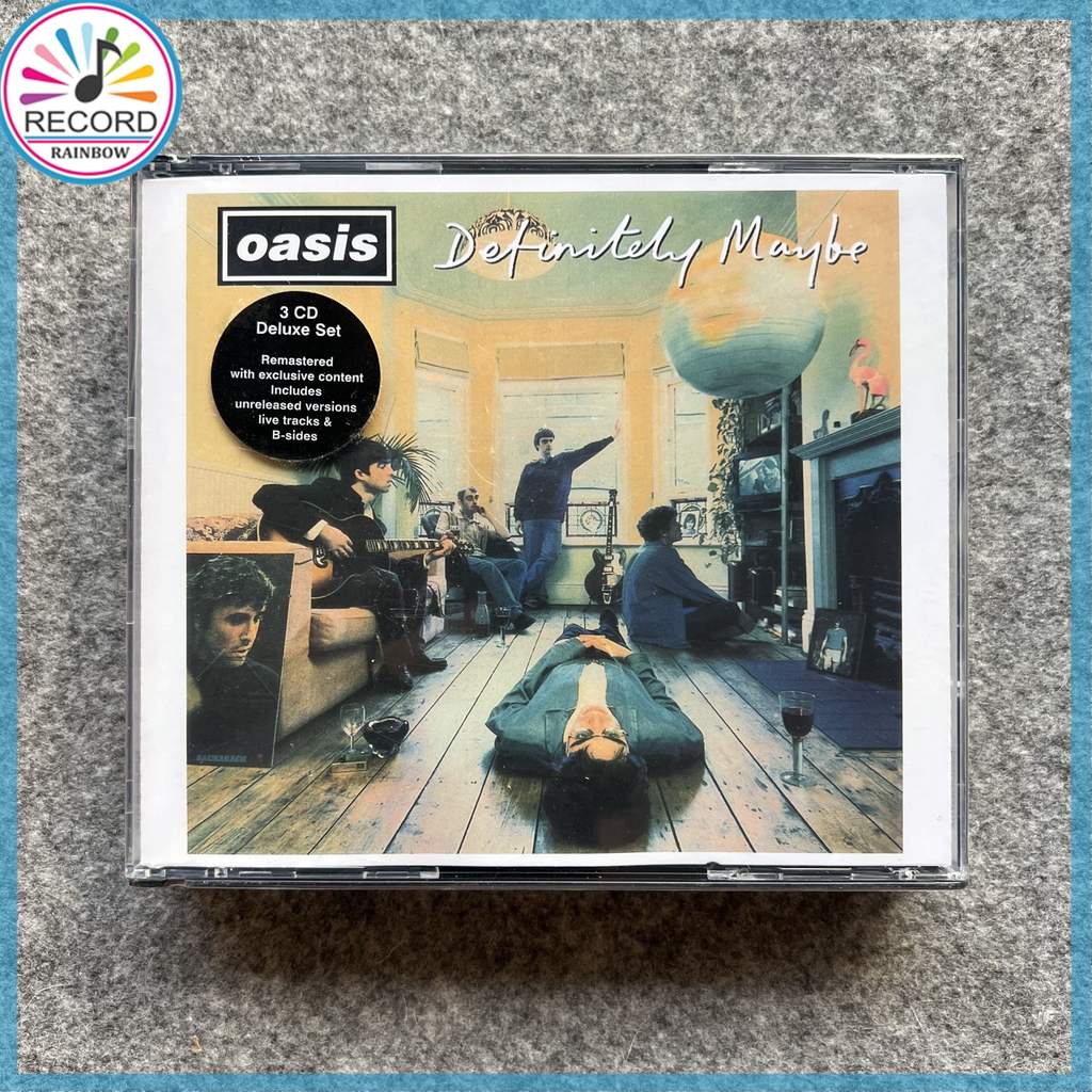 Oasis Definitely Maybe Original 3CD Brand New Album [Sealed] POP