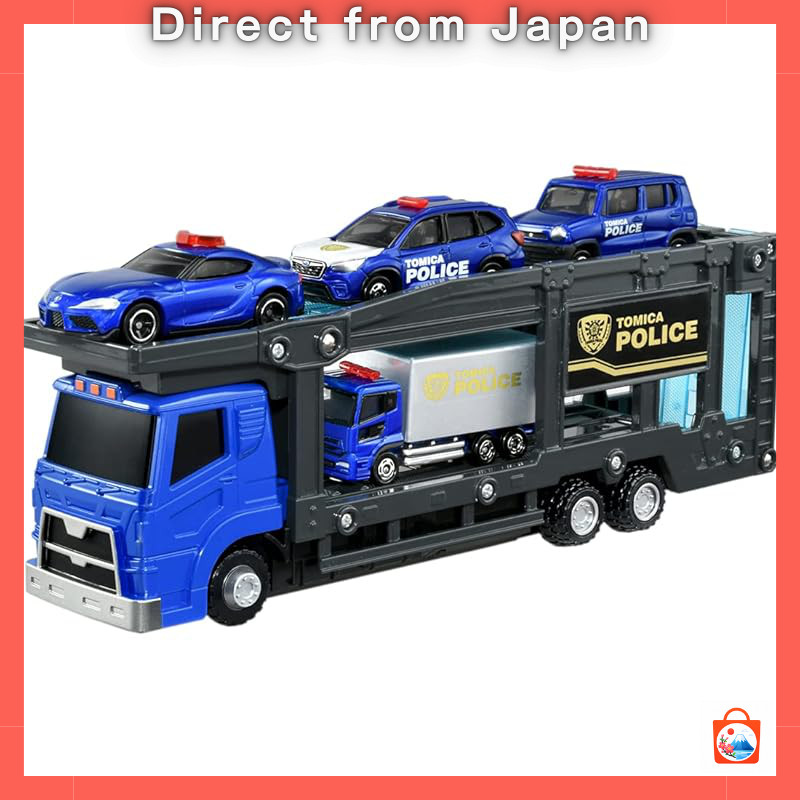 【Direct from Japan】
TAKARA TOMY Tomica World Police Carrier Vehicle Set