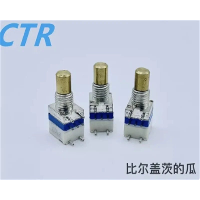 1 ชิ้น CTR R08749NSFE11C5.0B103-0006 เครื่องส่งรับวิทยุพร้อมสวิตช์ B10K แกน 11 มม.