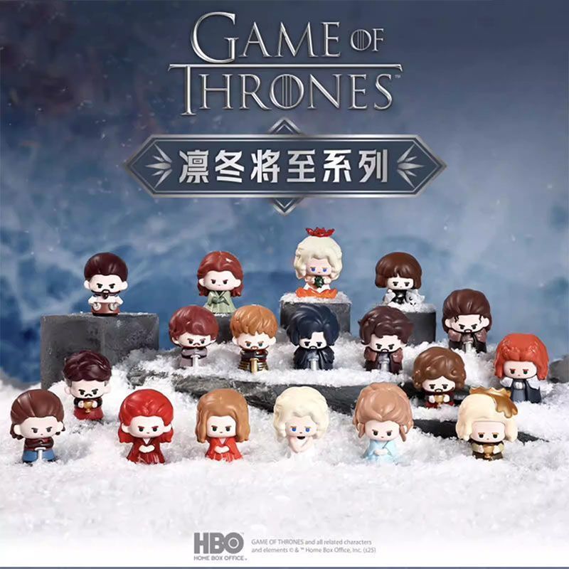 ของแท้ Game of Thrones ฤดูหนาวฤดูหนาว Coming Series Mini Mystery Bag Mystery Box อินเทรนด์เล่นรูปเคร