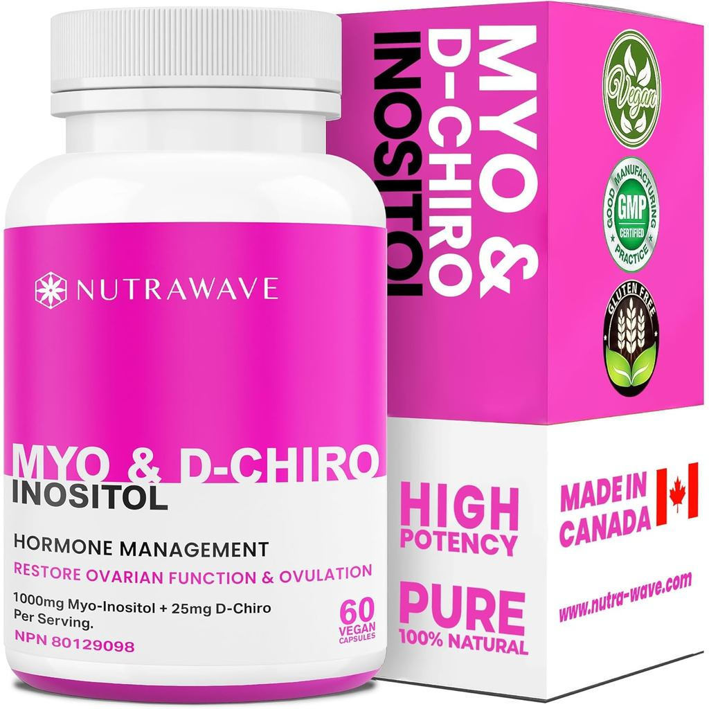 ผลความมั่นใจบริสุทธิ์ 1,000 มก. Inositol เสิร์ฟ D-Chino Inositol 40: 1 (2 แคปซูลเสิร์ฟ), Multi-Capsu