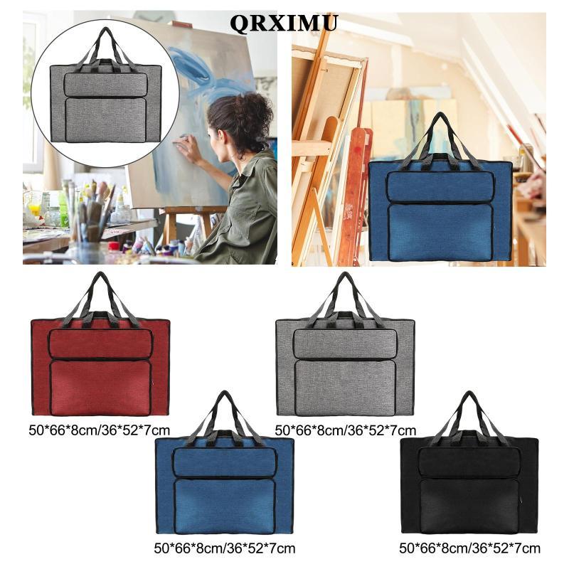 [มงสกดโสดนคทอนนนนคคพราคอเต่า combedสเดิม] Artfolio Case Art Supplies with Outer Pockets and Handle for Carrying