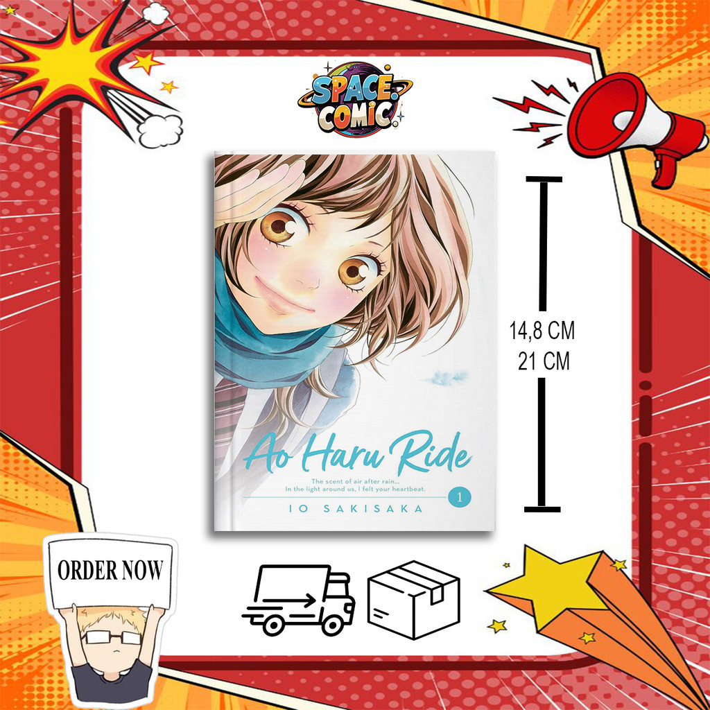 Ao Haru Ride Comic (ซีรีส์ 13 เล่ม) โดย Io Sakisaka (ภาษาอังกฤษ)