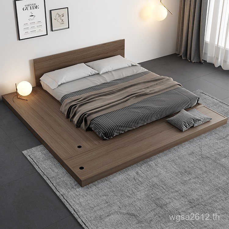 The Master 1.2m Bed Low Bed Table Tatami Bed 1m Double BKUZ