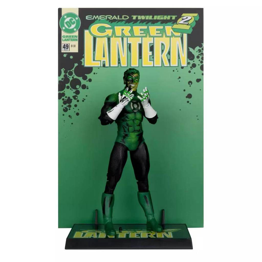 [สต๊อกพร้อม] McFarlane mcfarlane1/10 Green Lantern Emerald Twilight Cover Version สามารถแฮนด์ฟรีได้