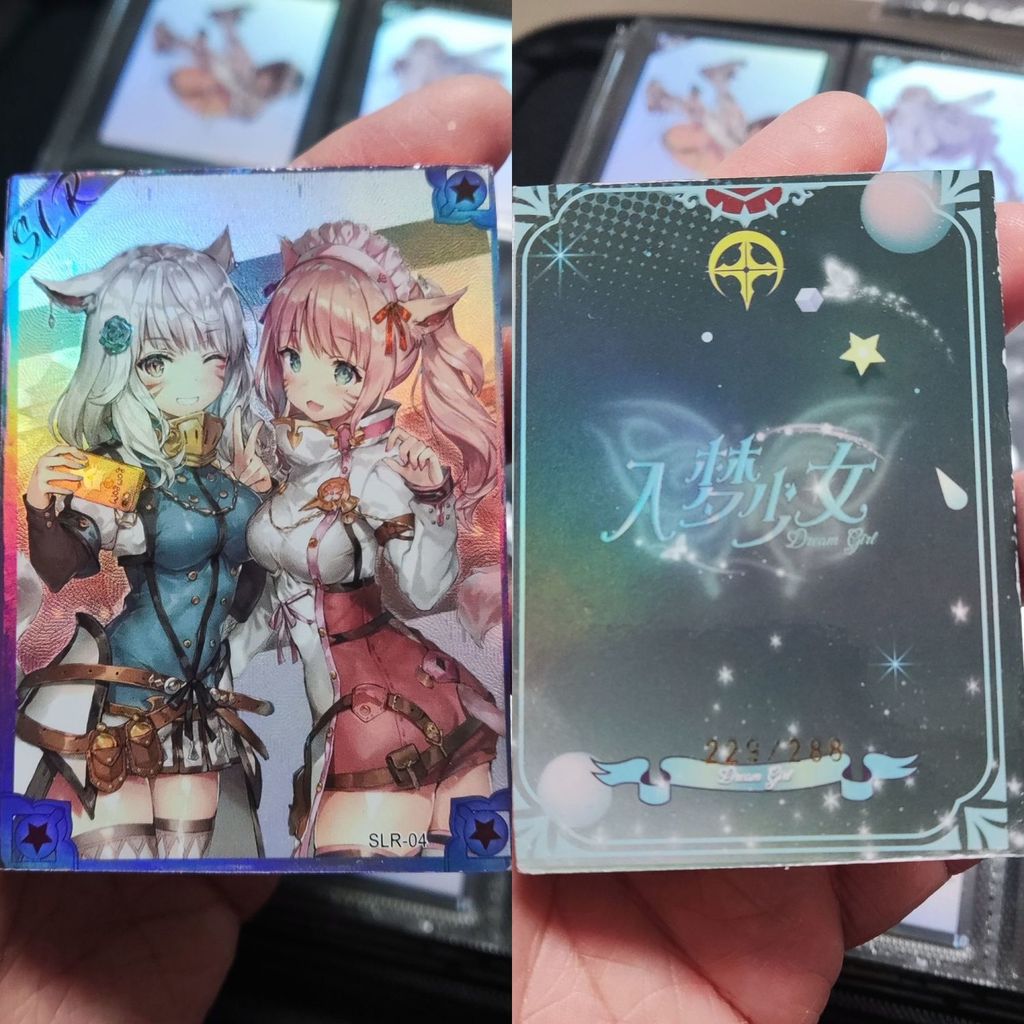 การ์ด Dream Girl ZR OR LR/AR CR ER QR UR SLR288 Series การ์ดครบชุด