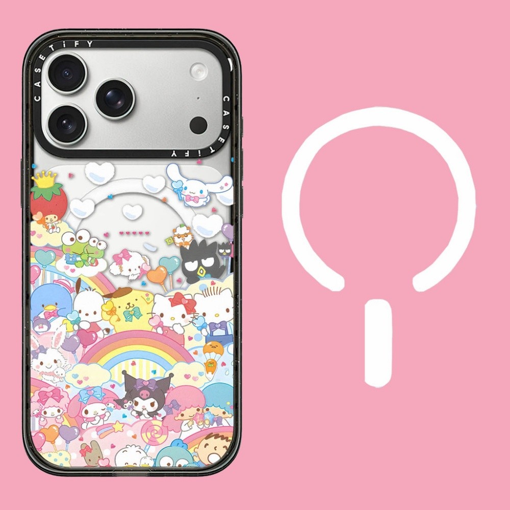 แม่เหล็กสายรุ้งกบแมวสุนัขอะคริลิกรณีโทรศัพท์สําหรับ ไอโฟน 17 มือโปร สูงสุด 17อากาศ16บวก15 14 13 12กันกระแทกป้องกันปลอก - รูปที่ 3