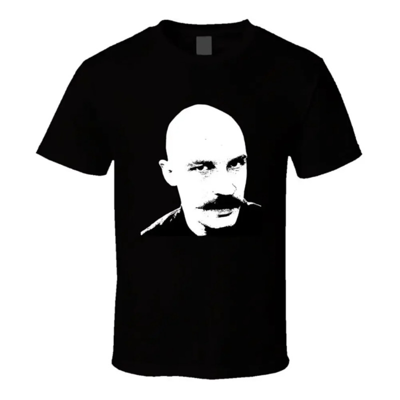 จัดส่งภายใน 24 ชั่วโมงTom Hardy Bronson Movie Gangster Fan T ShirtCOD