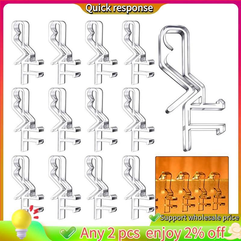 ในสต็อก-1-7/8 นิ้วซ่อนช่อง Valance คลิปพลาสติกใส Valance คลิปช่องใส Valance คลิปสําหรับ Valance กับ 