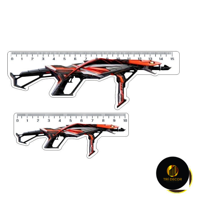 FF ไม้บรรทัดนักเรียน รุ่น 10CM - 15CM-DH shop MARY DECOR SHOP