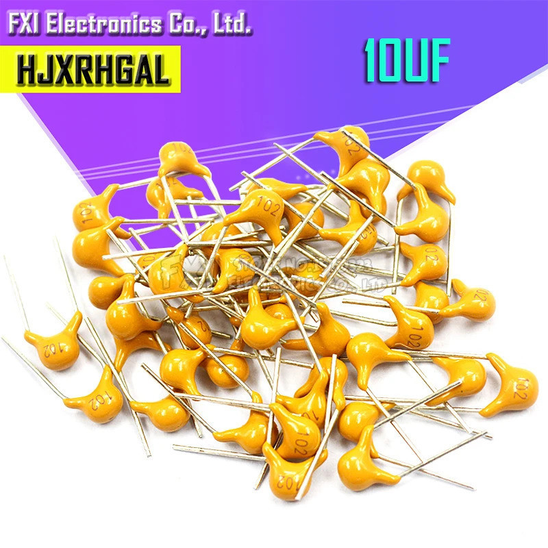 100PCS 10UF 20% 5.08 มม.106 50V MLCC multilayer เสาหินเซรามิคตัวเก็บประจุ 08805 ใหม่เดิม