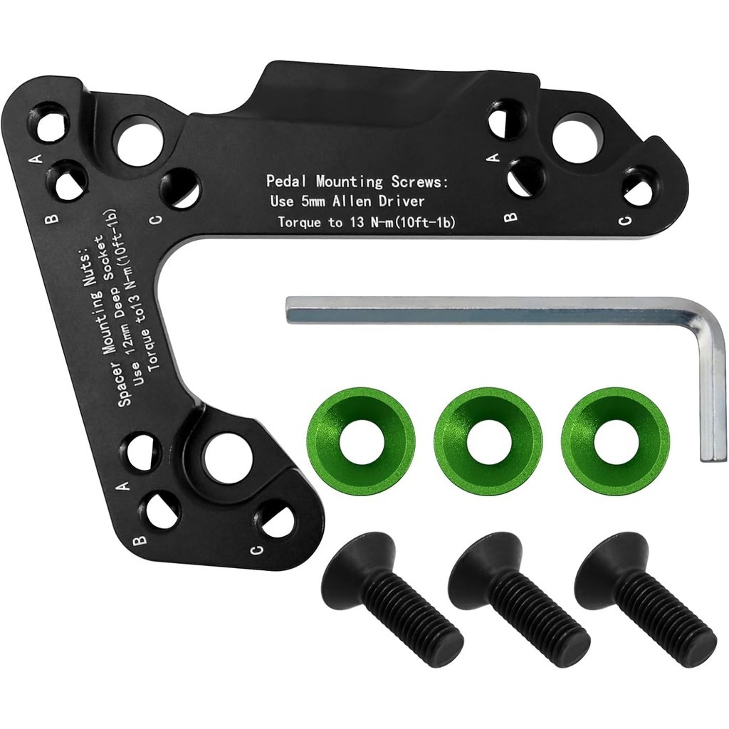 Sporacingrts Instrument Accelerator Pedal Spacer สําหรับ 2012 และเหนือ Honda Civic Accelerator Pedal