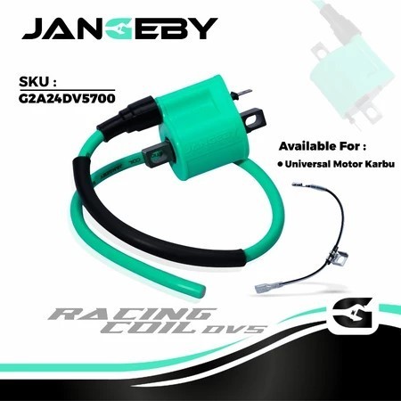 JANGGEBY IGNITION COIL DV5 600 INJECTION - DV5 700 UNIVERSAL CARBURETOR มอเตอร์ทุกชนิด INJECTION IGN