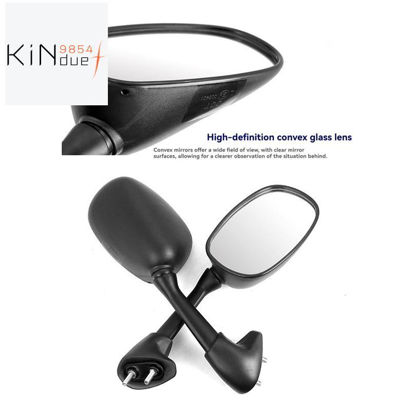 อุปกรณ์เสริมกระจกมองหลังสําหรับ YZF R6 R6 FZ400/600 1998-2007 กระจกมองหลังรถจักรยานยนต์กระจกมองข้าง