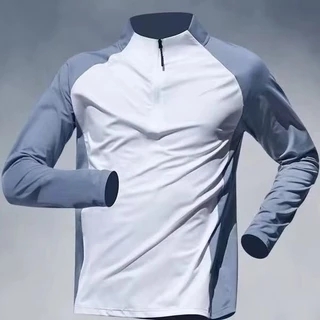 จับคู่สีแฟชั่นซิปออกแบบชุดกีฬาสำหรับผู้ชาย，เสื้อสงกรานต์
