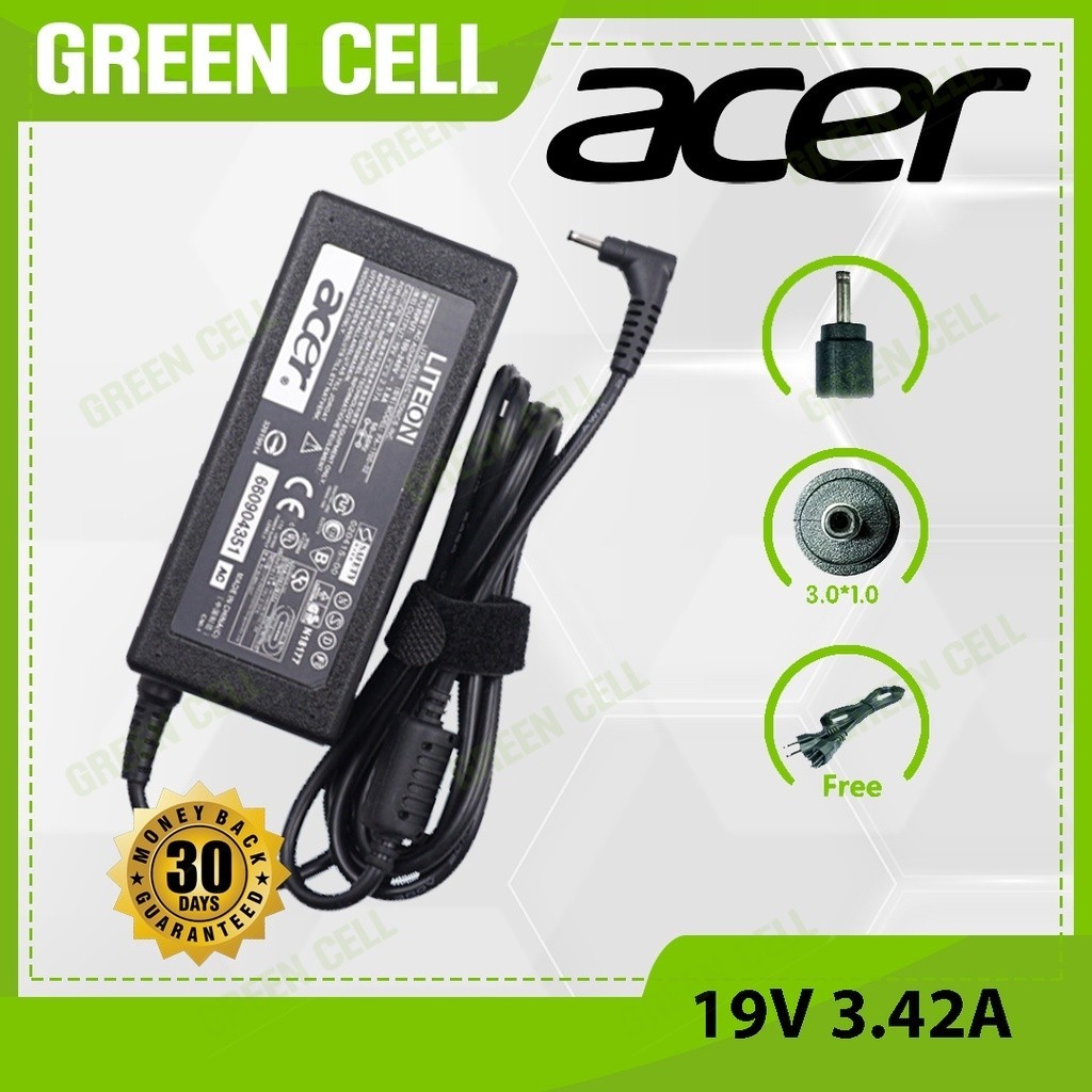 Acer Aspire Laptop Charger 19V 3.42A for Travelmate P236-M P238-M X313 X313-E X313-M X349 P215-53G