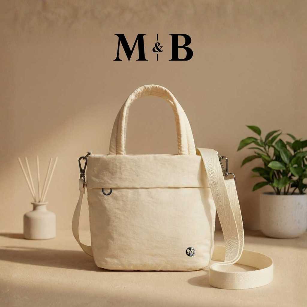 M&B BAG (2313) PADDED MINI TOTE CROSSBODY