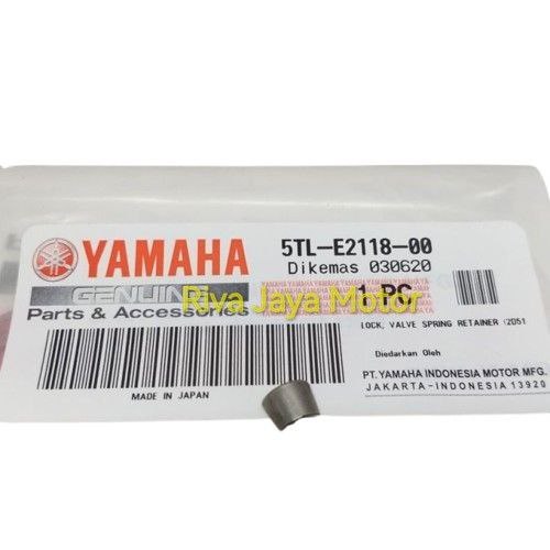 Mio Sporty Smile Soul Nouvo Fino M3 Retenir ล็อควาล์วสปริง Macan 5TL-E2118-00 อะไหล่แท้ Yamaha
