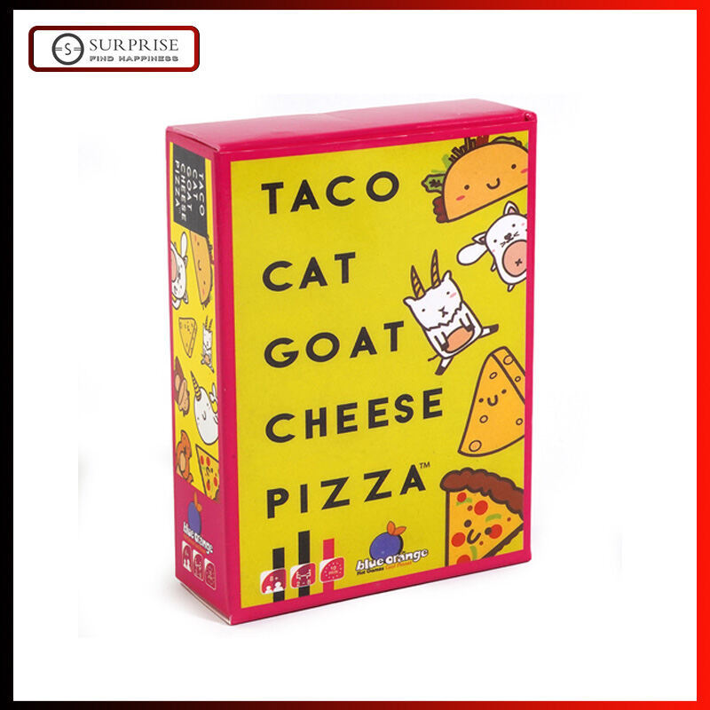 Taco Cat Goat Cheese Pizza การ์ดเกมปาร์ตี้ Taco Cat Goat Cheese Pizza การ์ดเกม