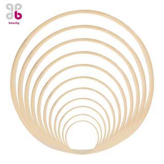 Baosity Bamboo Hoop Macrame แหวนไม้ไผ่, ห่วงหัตถกรรมสําหรับแ…