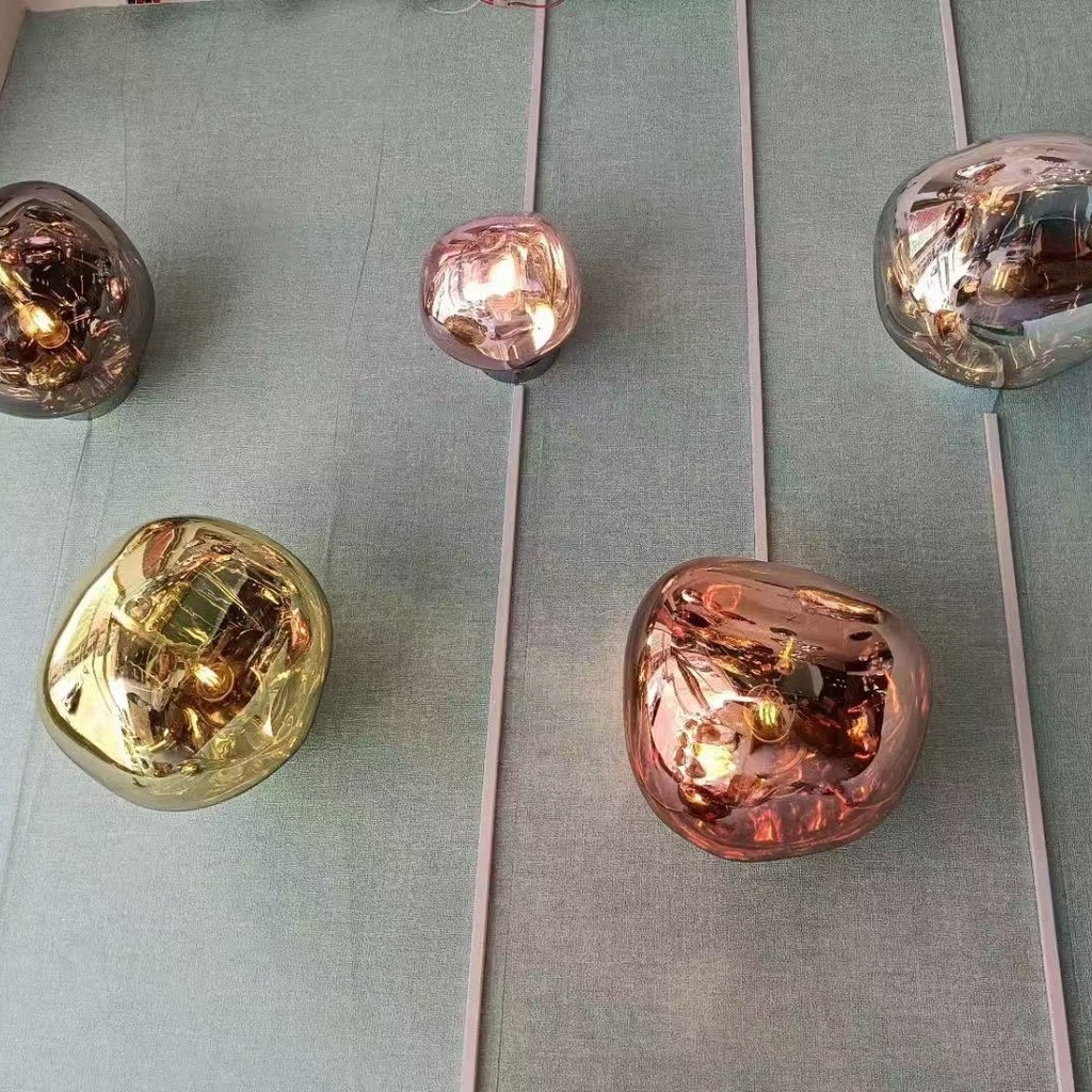 Nordic Postmodern Wall Lamp Creative Staircase Bar Lava Wall Lamp Unique Background Wall Decorative 