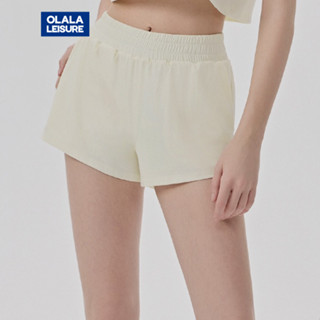 กางเกงกีฬาขาสั้น ทรงหลวม สไตล์เพื่อการออกกำลังกาย พิลาทิส โย…