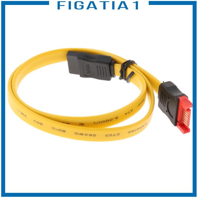 [figatia1] สายเคเบิล SATA III, สายต่อ SATA III 7 Pin Male to 7 Pin Female (สีแดง)