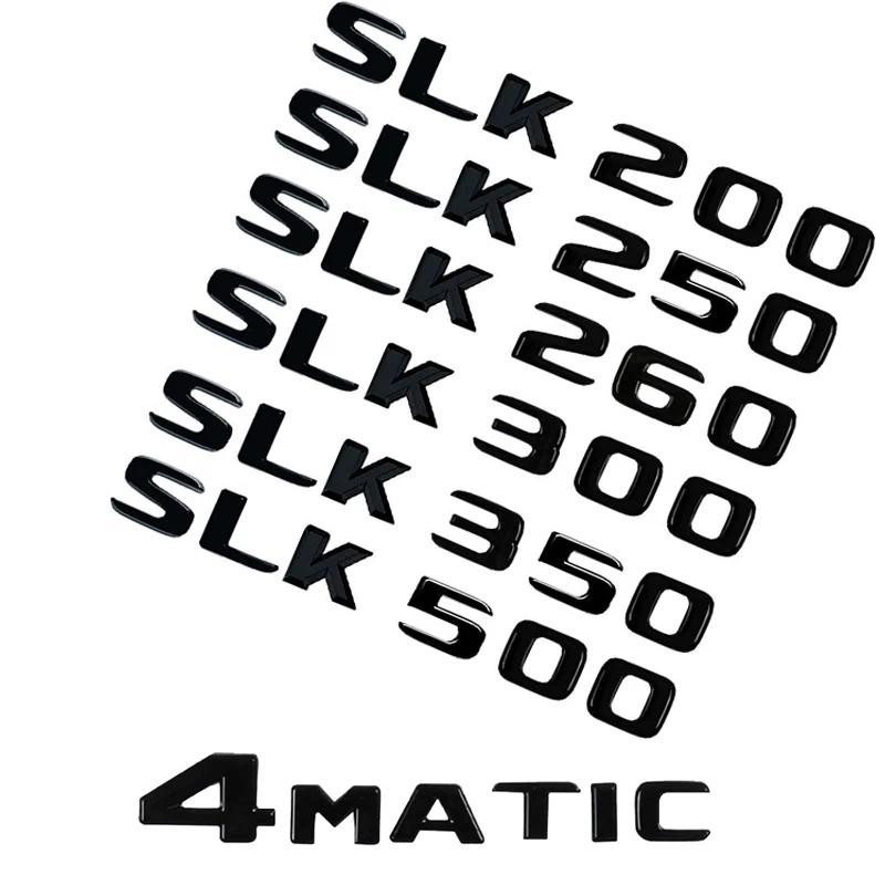 ไฟท้ายรถด้านหลังป้ายสัญลักษณ์สติกเกอร์ตัวอักษรสําหรับ Mercedes Benz SLK R170 R171 SLK55 SLK63 SLK200
