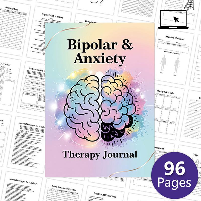 [TH] Bipolar & ความวิตกกังวล, Bipolar Disorder, BDlogical Psychological Therapy, Journal Planners No