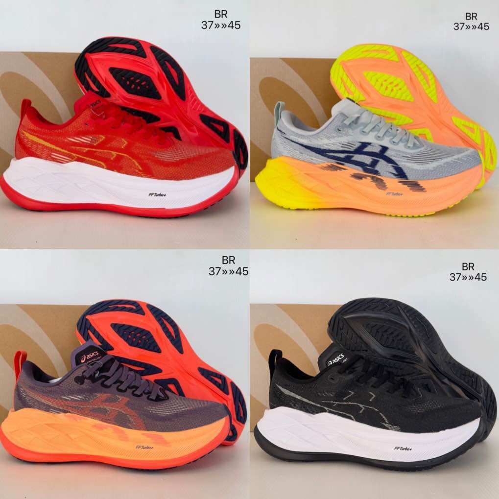 รองเท้าวิ่ng Superblast 2 FF Turbo Plus สีเทาแดง ไซส์ 37-45