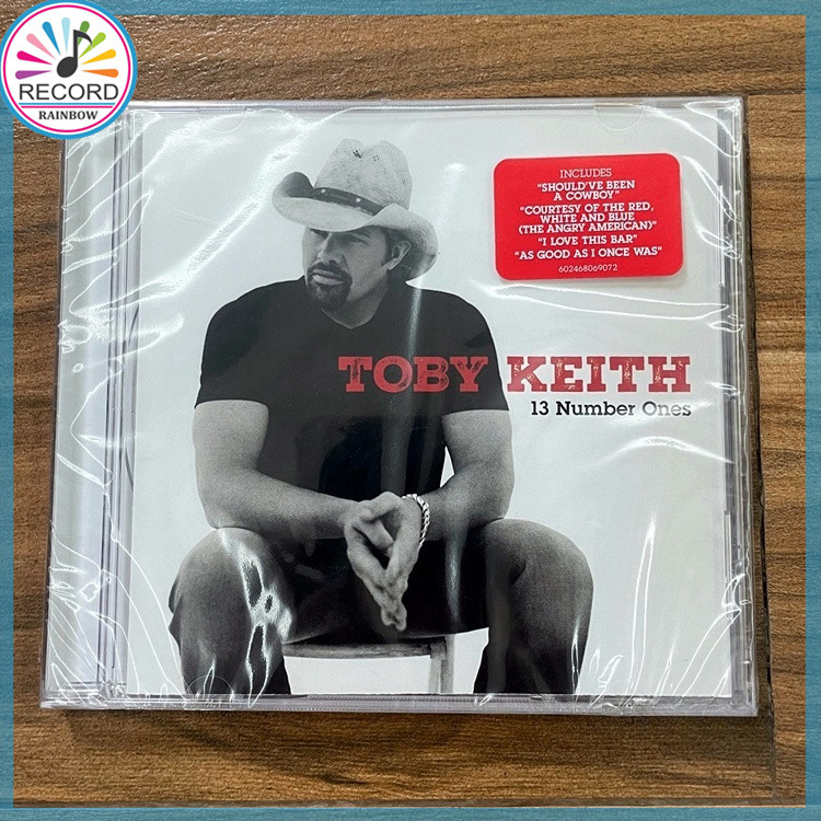 Toby Keith 13 Number Ones 2024 CD อัลบั้มใหม่เอี่ยม [ปิดผนึก] YNLX