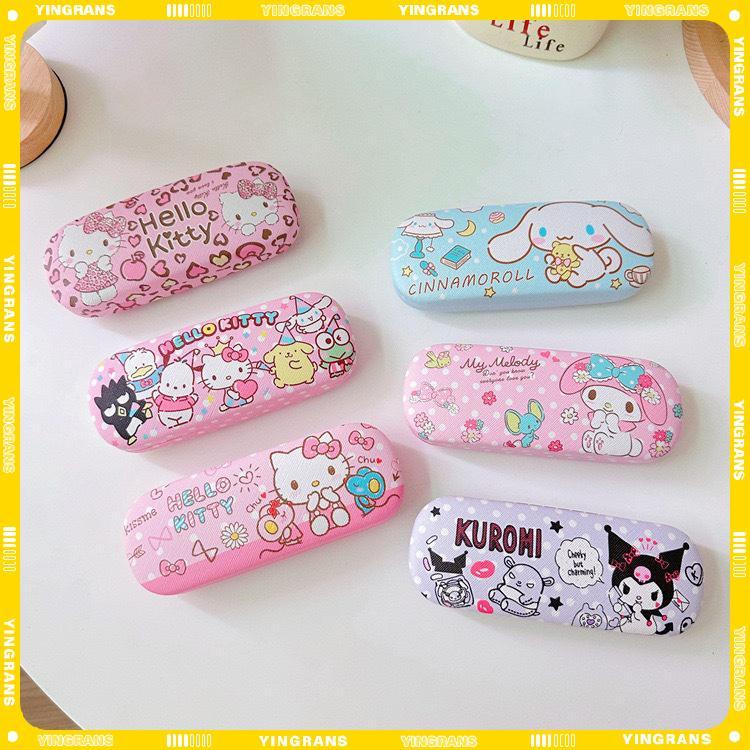 [yingrans] กล่องแว่นตาสายตาสั้นกล่องเก็บแว่นตาอะนิเมะ Kawaii น่ารัก Creative Travel แบบพกพาหญิง TH