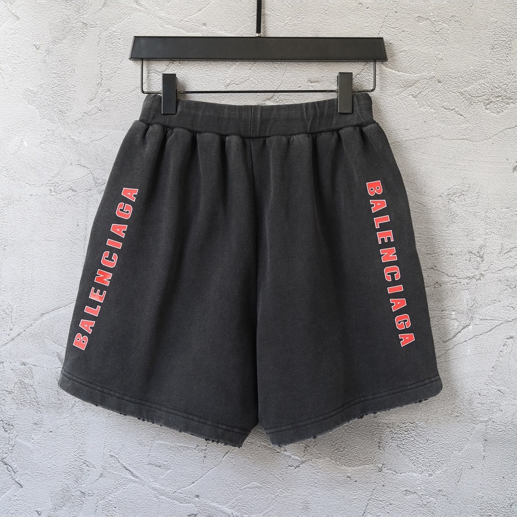 T8H1 #BGA# Summer New Letters8B Adhesive printed casual shorts unisex
