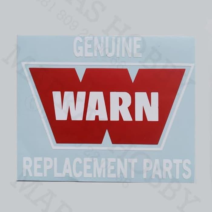 Warn สติ๊กเกอร์อะไหล่แท้ Winch