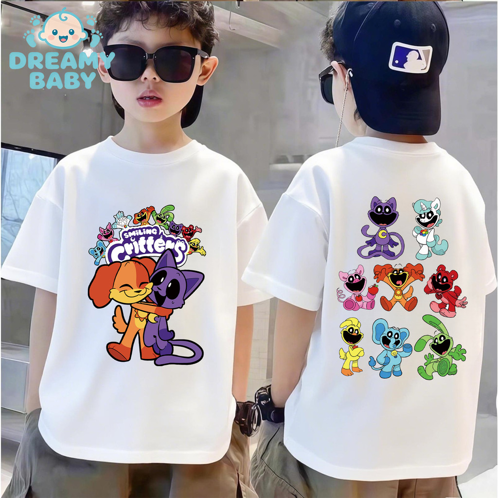 COD (Ho Chi Minh)DREAMY BABY เสื้อยืดแฟชั่นทรงหลวมสําหรับเด็กผู้ชาย ส่งจาก Ho Chi Minh เวียดนาม-9