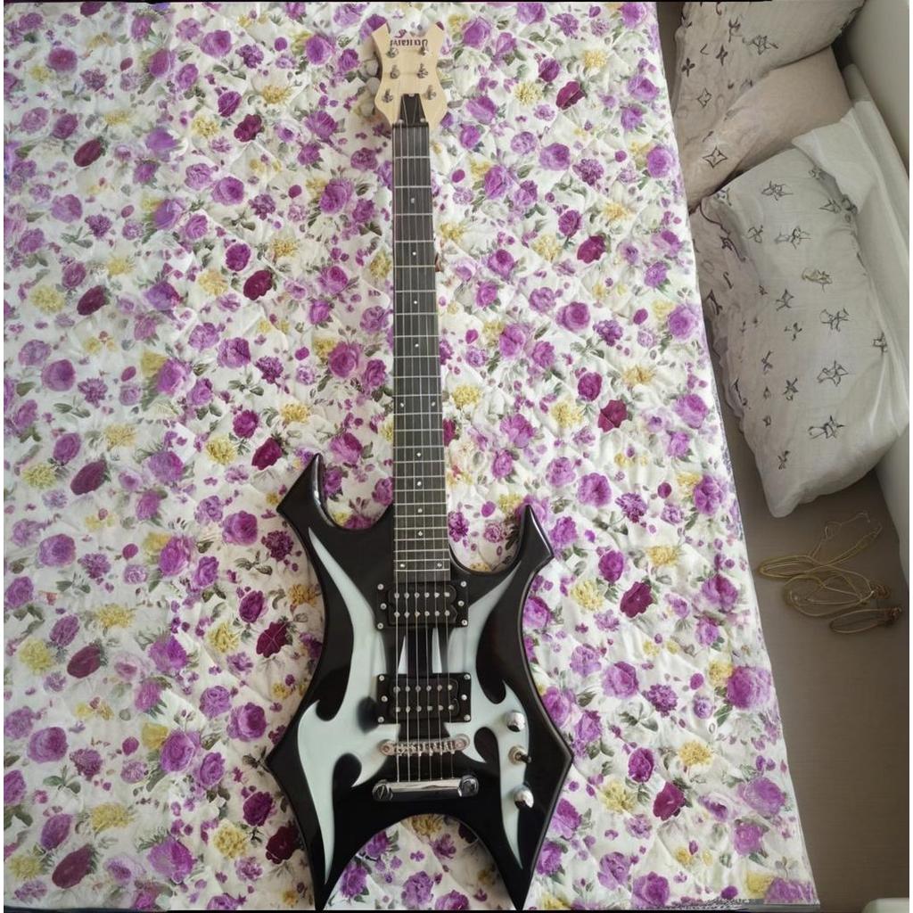 กีต้าร์ไฟฟ้า 24 ผลิตภัณฑ์ Enclosed Tuner White Copper Double-Ringing Adjustment Rod Beginner Beginne