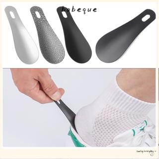 Babeque ที่ดึงรองเท้า อุปกรณ์ยกรองเท้าแบบพกพาทรงช้อนมืออาชีพ