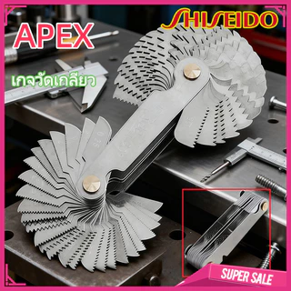 APEX หวีวัดเกลียว นิ้ว/มิล JP TYPE วัดระดับองศาเมตริกนิ้ววัดเกียร์เกียร์ฟันวัดสนามแม่เหล็กคาร์บอนเครื่องมือรวม