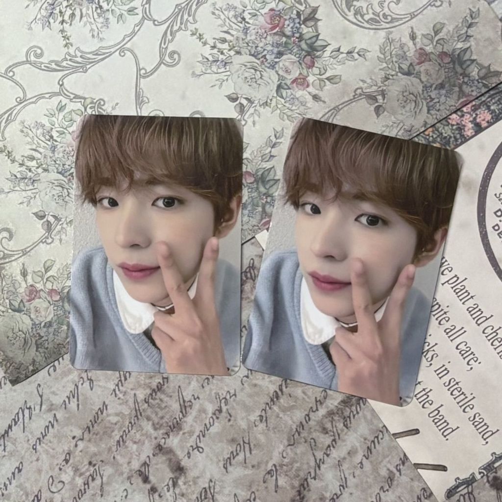 การ์ดนําโชคผี Nct wish yushi สามารถกล้าหาญมากกว่า yushi