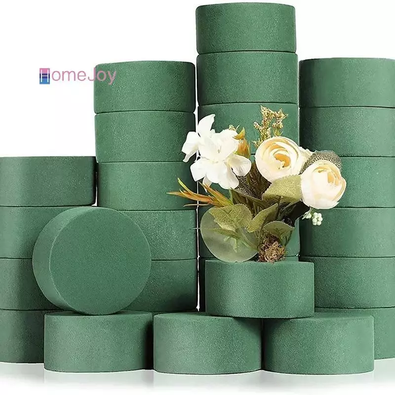 [HomeJoy-t] Oasis Wet Foam กระบอกดอกไม้โคลนดอกไม้โฟม Bri DIY การจัดดอกไม้สําหรับงานแต่งงานตกแต่ง Florist Foam Blo