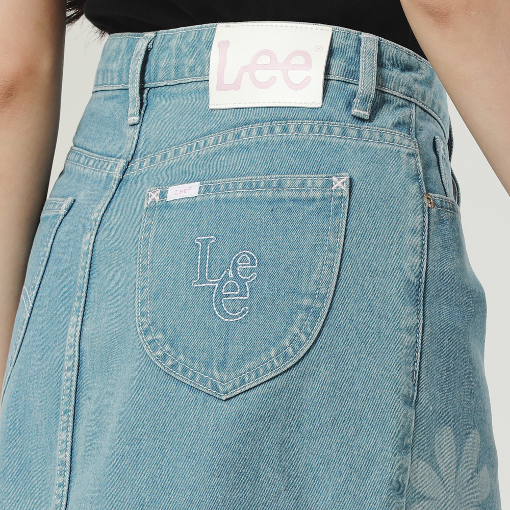 LEE กระโปรงผู้หญิง คอลเลคชั่น Lee Pink รุ่น LE S225WSKIN32 สียีนส์อ่อน - รูปที่ 3