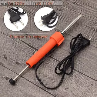 Erudent Electrothermal Vacuum Solder Suer 110-220V EU US ทนทาน Desoldering ปั๊มบัดกรีปากกาเหล็ก Dual Purpose Repair เครื่องมือใหม่