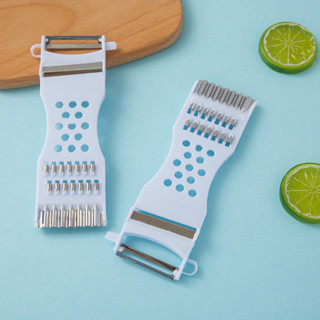 มีดปอกอเนกประสงค์ ที่ขูดมะละกอ 3in1 ตัดผักและผลไม้ สไลซ์ ปอก…