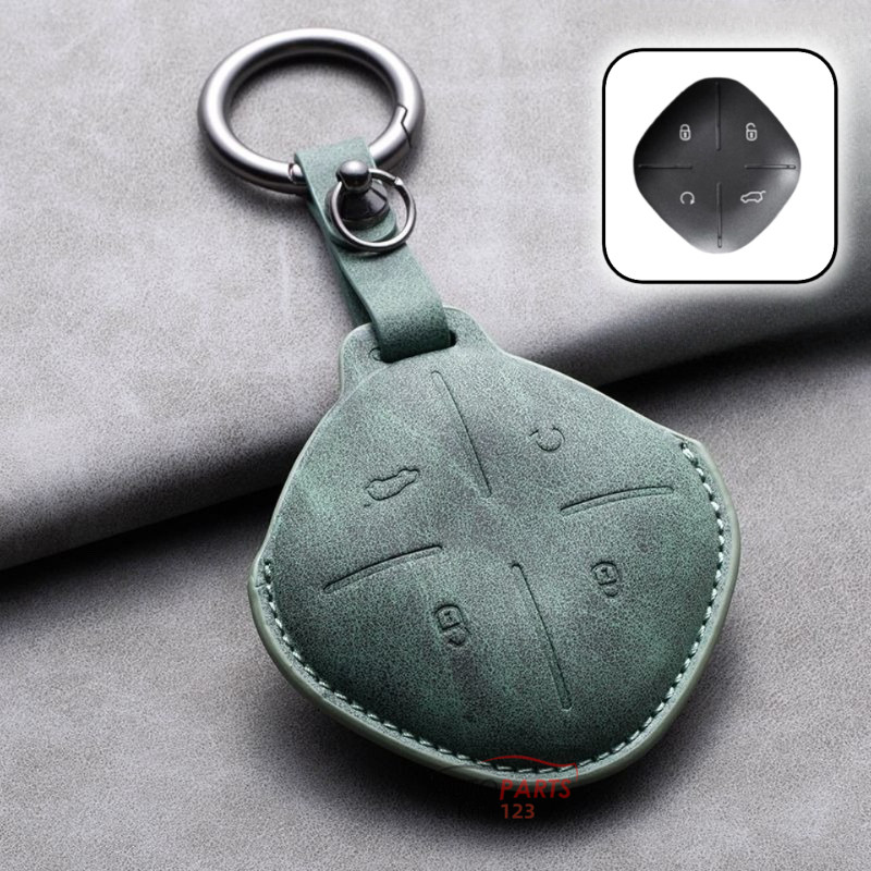 หนังรีโมทกุญแจรถฝาครอบ Key Shell Fob สําหรับ Chery Jetour Dashing X-1 Plus DTC IDM 2022 2023