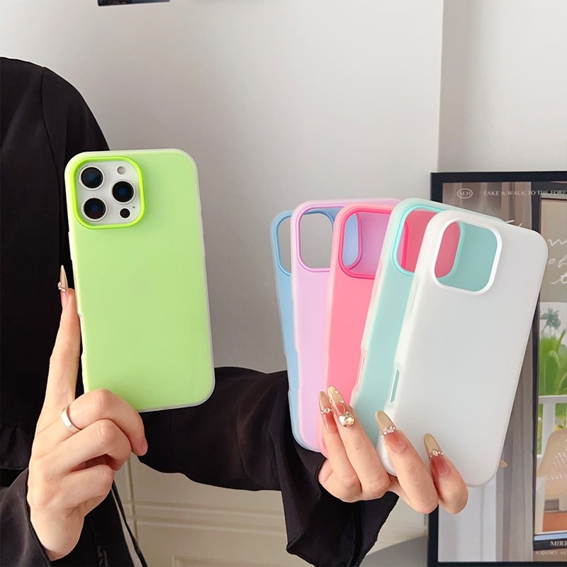 Jelly  ใหม่ 2in1 Soft Case For  Samsung A57 A37 A07 A17 A06 A16 A26 A36 A56 5G S26 S26Plus S26Ultra S25Fe เคสซิริโคน 057 ราคา ถูกที่สุด ดีลบีเคเค แกลเลอรีภาพที่ 3