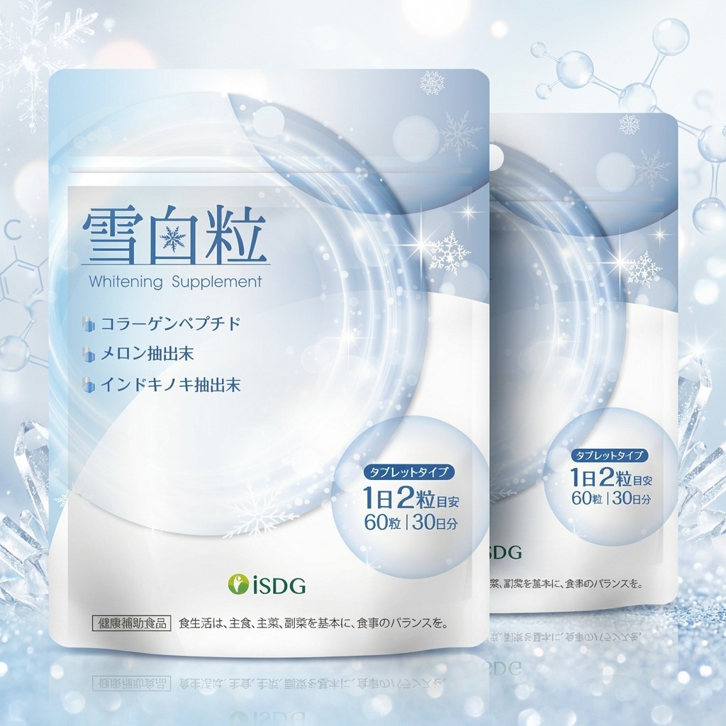 [Medical and Food Source Dot Com] iSDG Snow White Capsules 60 Capsules Beauty Supplement 30-Day Supp