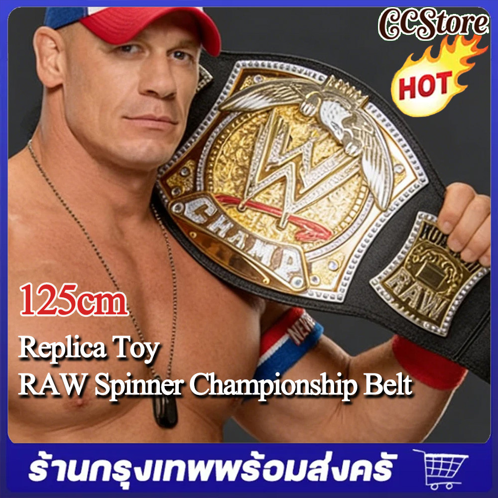 ใหม่ WWE Championship เข็มขัดคอสเพลย์ มวยปล้ําอาชีพ สีทอง สําหรับเด็ก