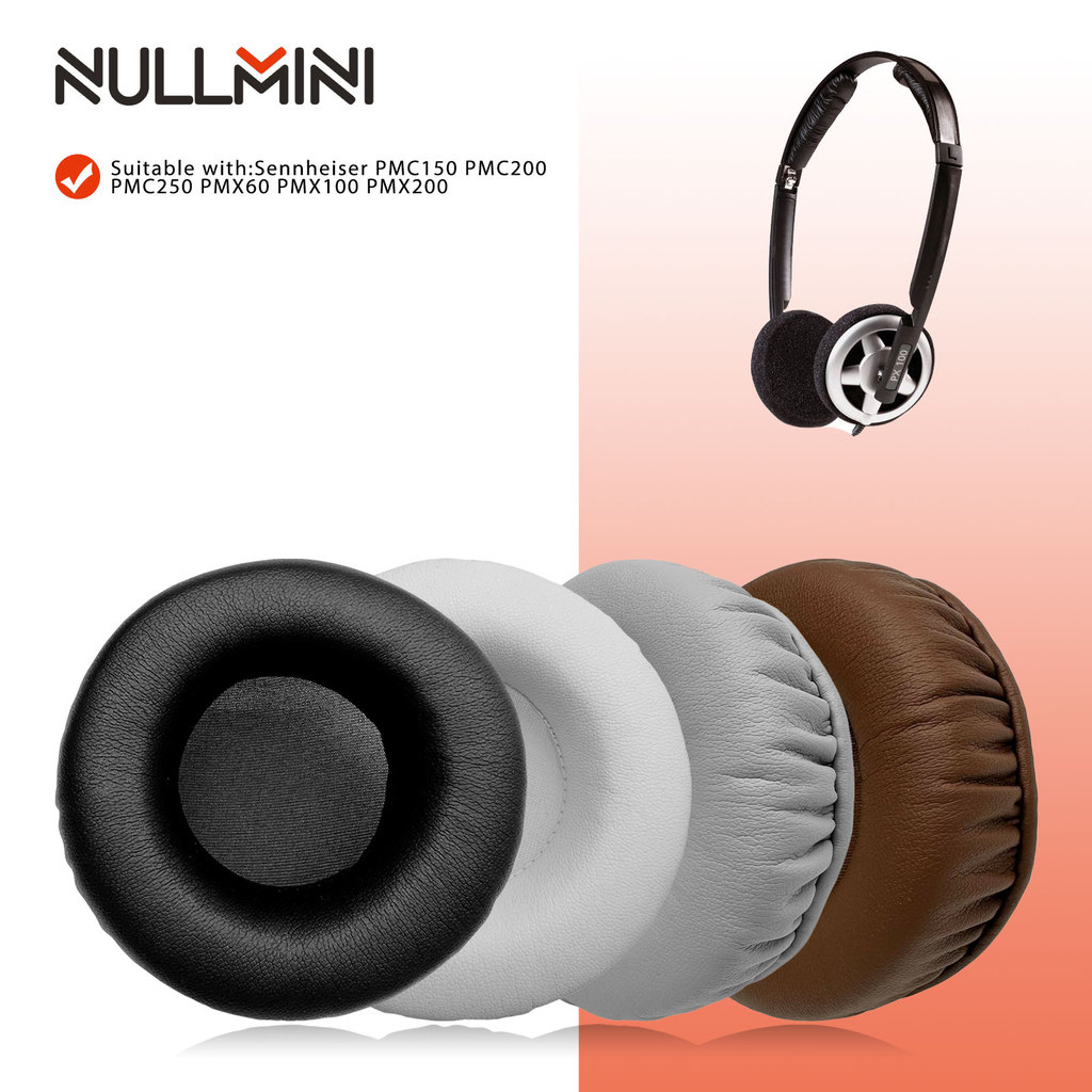 NullMini เปลี่ยนแผ่นรองหูฟังสําหรับ Sennheiser PX100 PX100-II PX200 PX200-II PX40 PX40S หูฟังแผ่นรอง