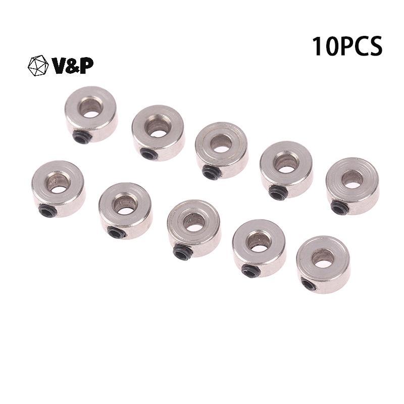 V & P 10PCS ล้อคอ Loer เพลาเพลาเหล็ก Bushing Landing Gear Stopper ภายใน Dia 2.1/3.1.1/5.1 มม.สําหรับ